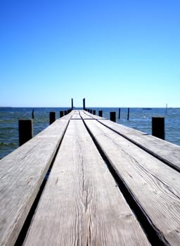 straight ahead