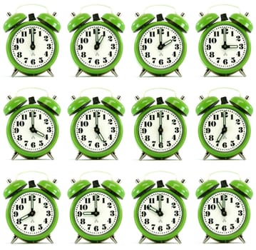 twelve hours alarm clock