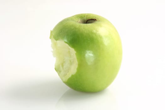eaten apple
