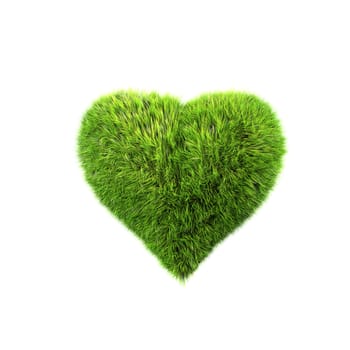 grass heart