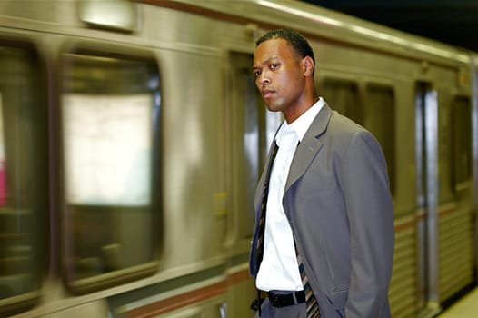 Commuter Businessman