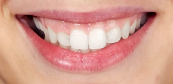 mouth woman smiling