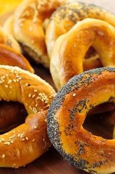 Fresh bagels