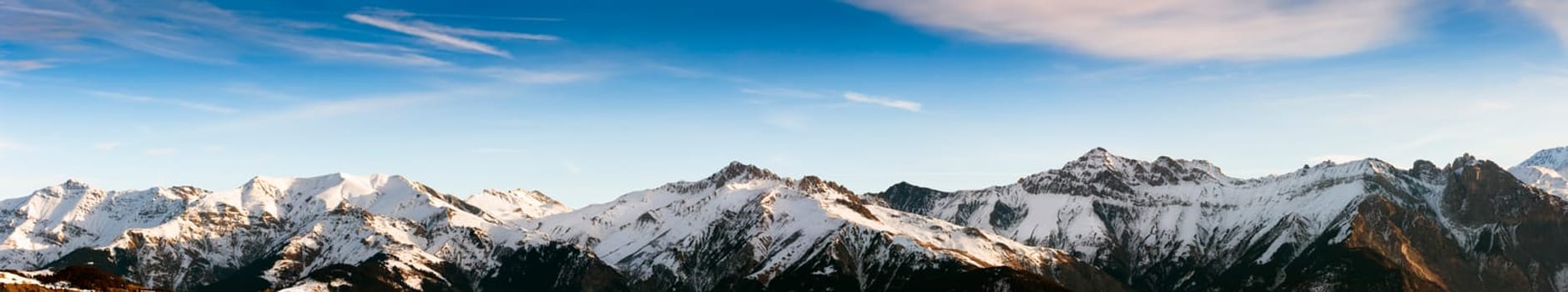 the Alps