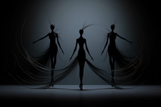 Enter the captivating realm of fantasy, where enigmatic shadow dancers gracefully weave illusions and manipulate darkness with an ethereal finesse.