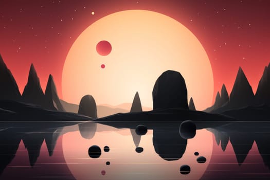 Deep within the realms of fantasy, harmonious singing stones lie, their mystical nature revealed when struck.
