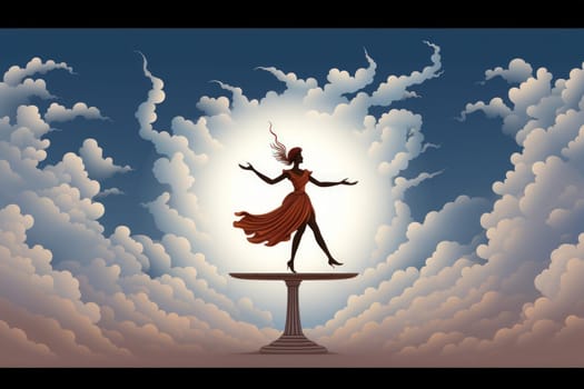 Immerse yourself in the enchanting world of fantasy as you witness the ethereal dance of graceful sylphs, ethereal beings of air and wind.
