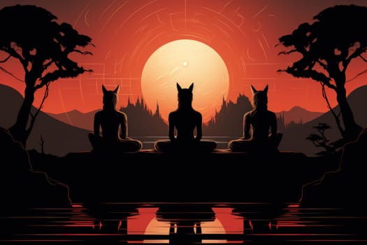 Delve into a realm of mystery and intrigue, where enigmatic sphinxes reign as guardians of ancient secrets.
