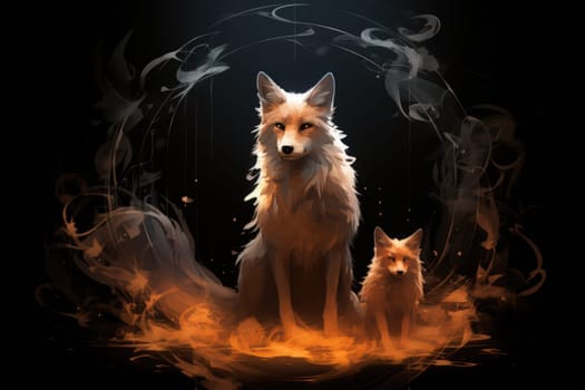 Embark on a fantastical journey where cunning shape-shifting foxes roam. With their mesmerizing magical abilities, these creatures navigate through realms, weaving illusions and enchantments.