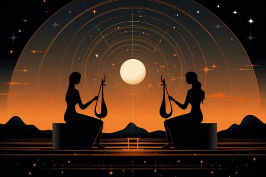 In the realm of fantasy, celestial harpists are ethereal beings whose music transcends the mortal plane and reaches the celestial realms.