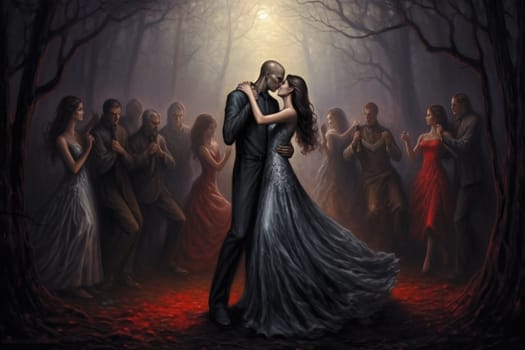 Step into a world where hauntingly beautiful vampires captivate with their ethereal allure.