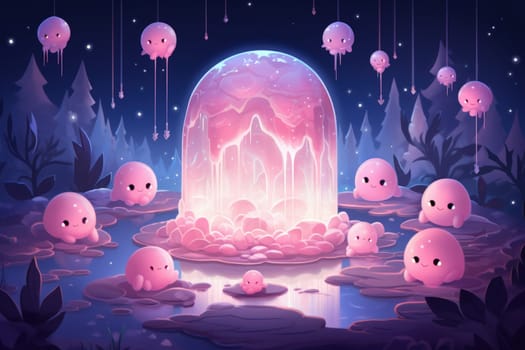 Enter the realm of fantasy and behold the enchanting presence of ethereal moonlight sprites.