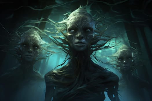 Delve into the realm of fantasy and witness the mesmerizing presence of elusive water elementals.