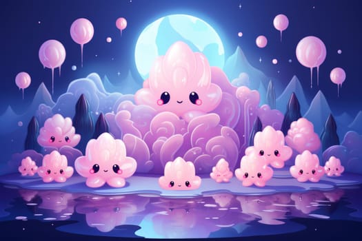 Enter the realm of fantasy and behold the enchanting presence of ethereal moonlight sprites.