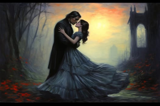 Step into a world where hauntingly beautiful vampires captivate with their ethereal allure.