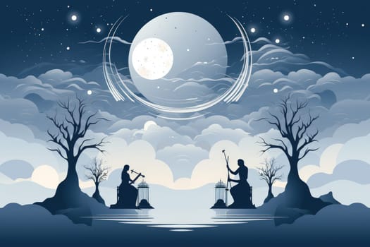 In the realm of fantasy, celestial harpists are ethereal beings whose music transcends the mortal plane and reaches the celestial realms.