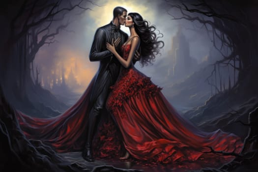 Step into a world where hauntingly beautiful vampires captivate with their ethereal allure.