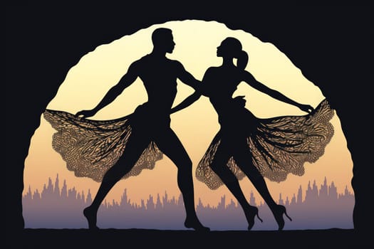 In the realm of fantasy, graceful moonlit dancers captivate with their ethereal movements, perfectly synchronized with the celestial rhythms.