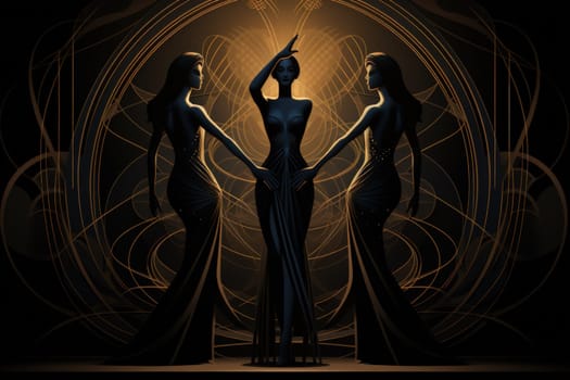Enter the captivating realm of fantasy, where enigmatic shadow dancers gracefully weave illusions and manipulate darkness with an ethereal finesse.