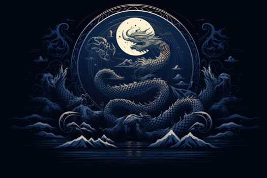 Immerse yourself in the depths of the fantastical with this captivating illustration by a professional visual artist.