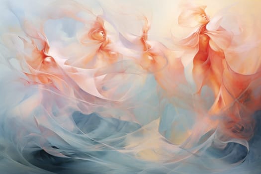 Immerse yourself in the enchanting world of fantasy as you witness the ethereal dance of graceful sylphs, ethereal beings of air and wind.