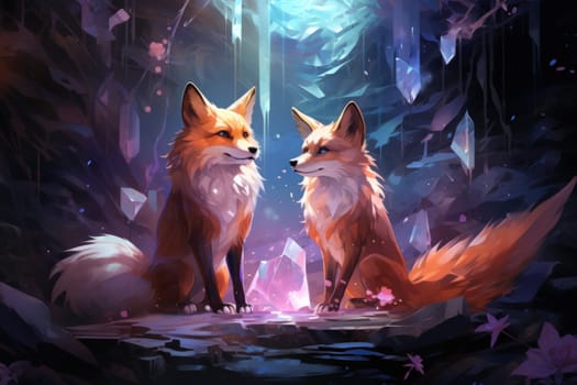 Embark on a fantastical journey where cunning shape-shifting foxes roam. With their mesmerizing magical abilities, these creatures navigate through realms, weaving illusions and enchantments.