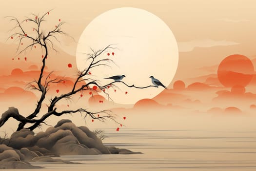 Immerse yourself in the enchanting realm of fantasy with this captivating illustration by a professional visual artist.