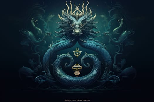 Immerse yourself in the depths of the fantastical with this captivating illustration by a professional visual artist.