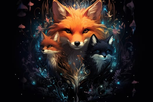 Embark on a fantastical journey where cunning shape-shifting foxes roam. With their mesmerizing magical abilities, these creatures navigate through realms, weaving illusions and enchantments.