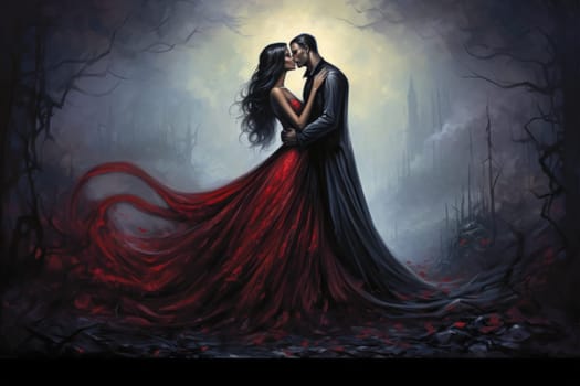 Step into a world where hauntingly beautiful vampires captivate with their ethereal allure.