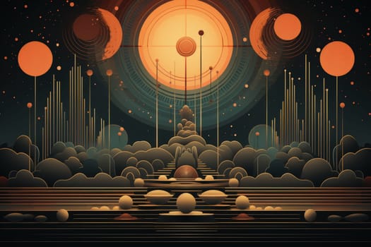 Deep within the realms of fantasy, harmonious singing stones lie, their mystical nature revealed when struck.
