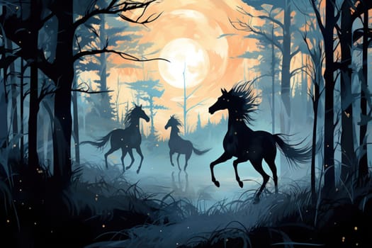 Embark on a mystical journey where elusive centaurs, with their ethereal grace, gallop through moonlit meadows.