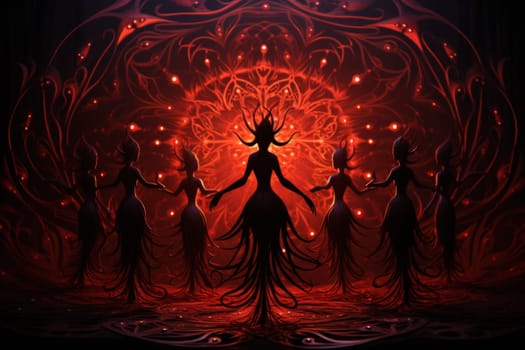 Enter the captivating realm of fantasy, where enigmatic shadow dancers gracefully weave illusions and manipulate darkness with an ethereal finesse.