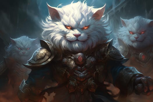 Witness the power and majesty of the ferocious thundercats in this captivating illustration crafted by a professional visual artist.