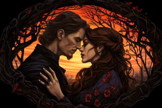 Step into a world where hauntingly beautiful vampires captivate with their ethereal allure.