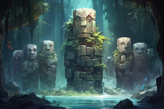 In the realm of fantasy, ancient golems stand as remarkable creations of mystical craftsmanship.