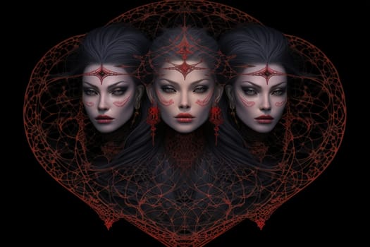 Step into a world where hauntingly beautiful vampires captivate with their ethereal allure.