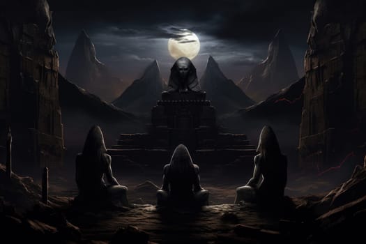 Delve into a realm of mystery and intrigue, where enigmatic sphinxes reign as guardians of ancient secrets.