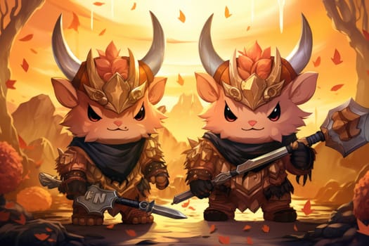 Enter a world of myth and legend where ferocious minotaurs, half-human and half-bull, reign supreme.