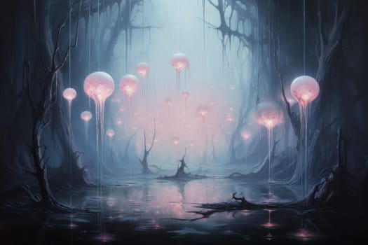Enter the realm of fantasy and behold the enchanting presence of ethereal moonlight sprites.