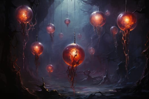 Immerse yourself in the realm of magic with this captivating illustration by a professional visual artist.