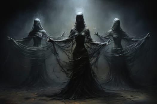Enter the captivating realm of fantasy, where enigmatic shadow dancers gracefully weave illusions and manipulate darkness with an ethereal finesse.