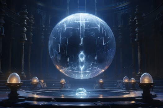 Immerse yourself in the realm of magic with this captivating illustration by a professional visual artist.