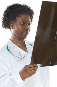 African american woman doctor