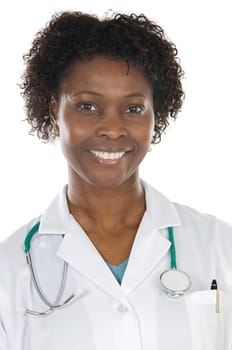 African american woman doctor