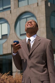 Successful Young Businessman