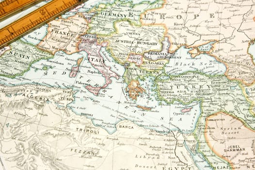 Vintage Map and Chart