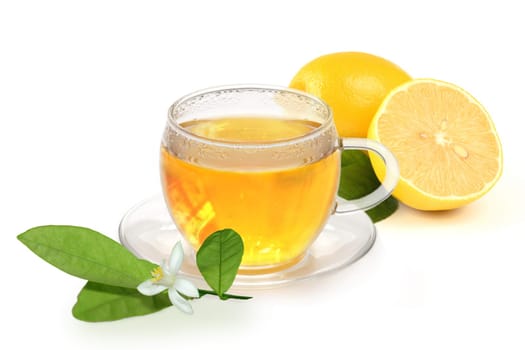 Hot lemon for colds
