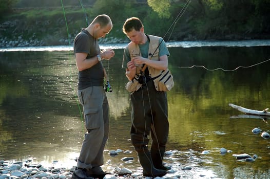 Fly fishing