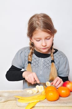 Girl cooking